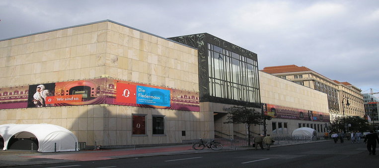Komische Oper Berlin Exterior Where Berlin Ballet Performed